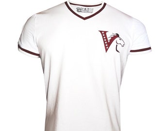 Venezuela Embroidered fashion v neck t shirt jersey - La Vinotinto camiseta