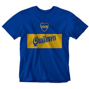 Retro Argentina Boca Juniors t-shirt - Quilmes Boca Juniors Camiseta