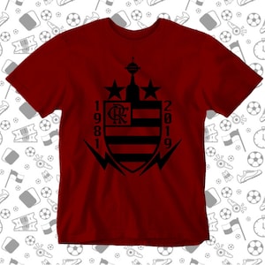 Flamengo do Brasil soccer t shirt camiseta Campeón Copa Libertadores