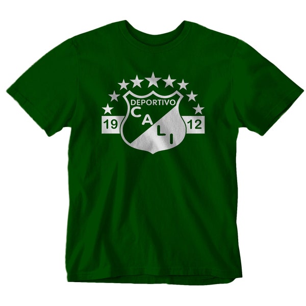 Deportivo Cali Custom badge soccer t-shirt - Cali Colombia custom escudo camiseta