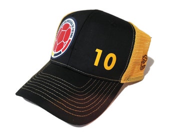 colombia soccer hat