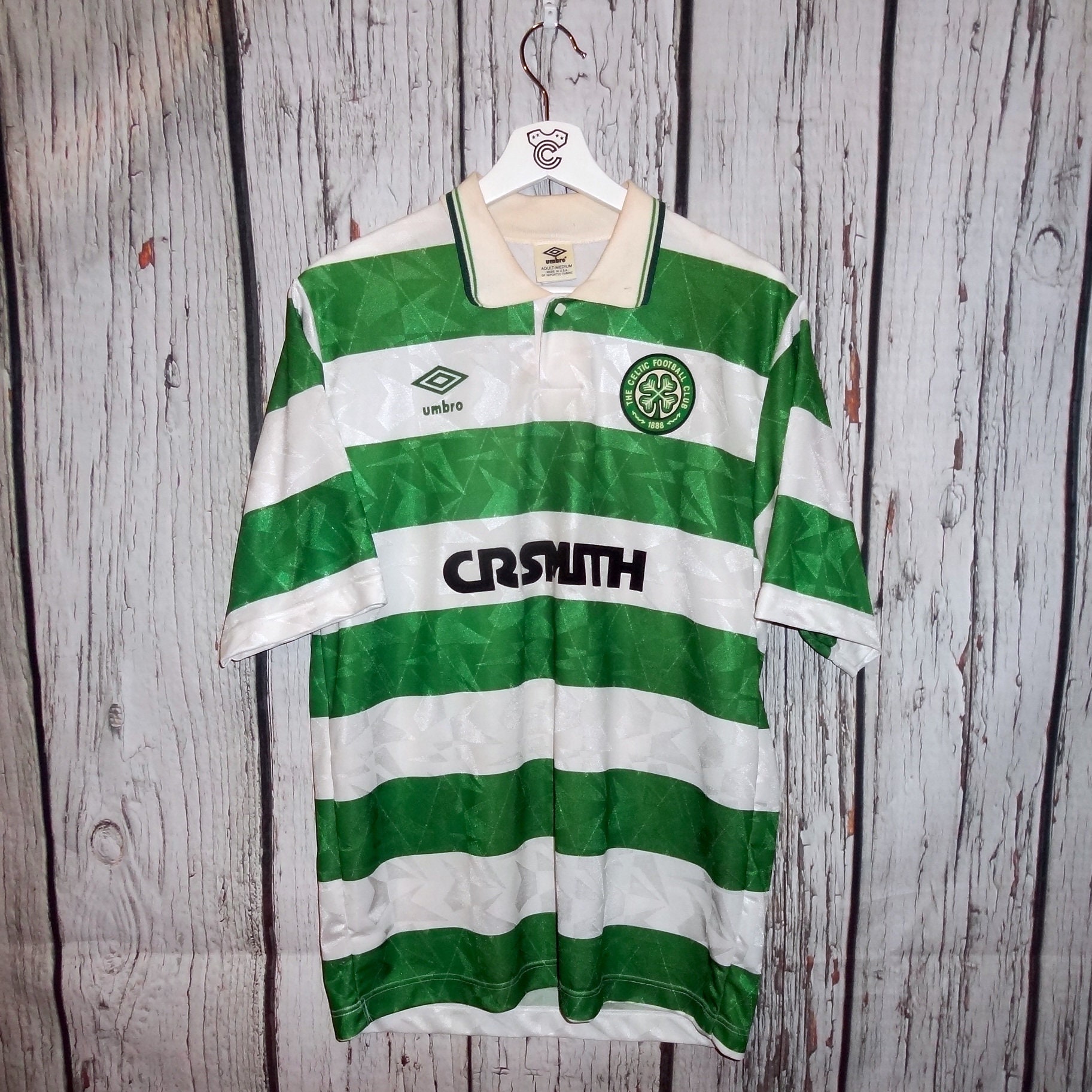 Celtic 84-86 Away Retro Jersey - Zorrojersey- Professional Custom