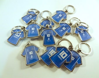 Soccer keychains for academies - personalized keychains - customized keychains