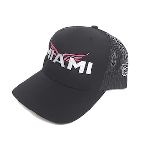 Miami Heron soccer trucker hat - Miami Adjustable Cap.