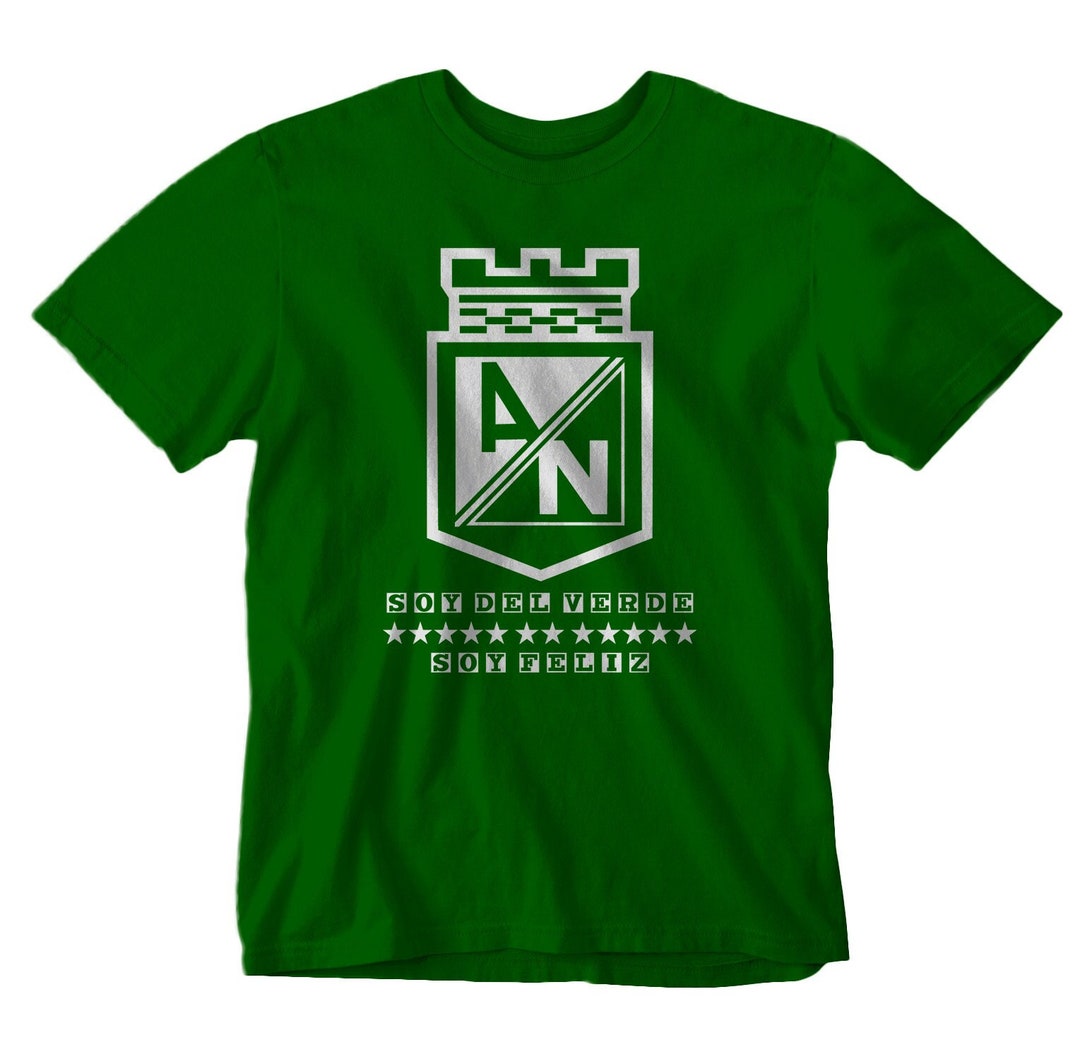 Atletico Nacional Colombia T-shirt Camiseta Soy Del Verde Soy
