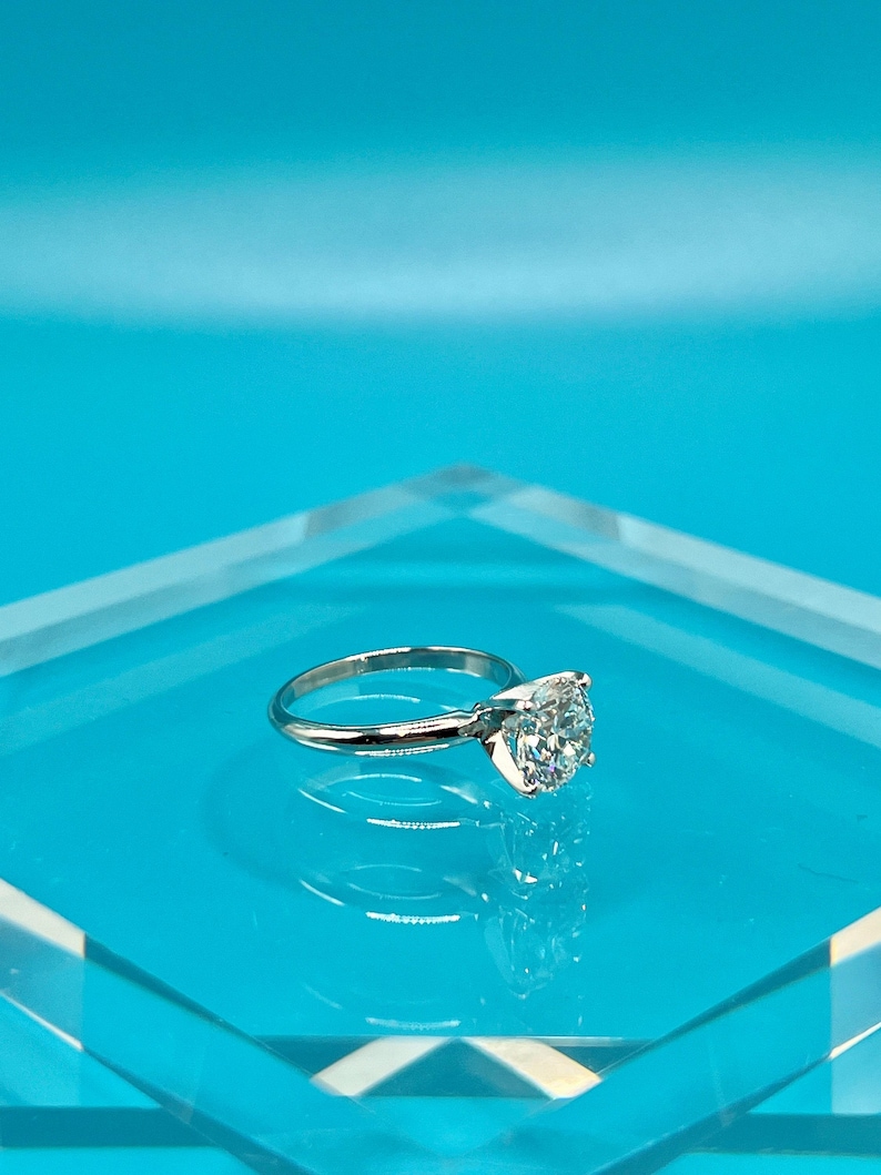 Lab Grown Diamond Engagement Ring | 2 CT Round Certified | 14K Gold Solitaire image 9