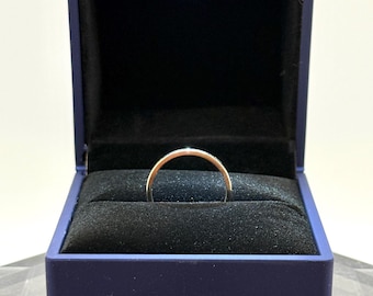 Wedding Ring, 14K Solid Gold, Classic Wedding Band, Women's and Men's, 14K Yellow Gold, Half Round Ring, Comfort, 2mm - 8mm, All Sizes