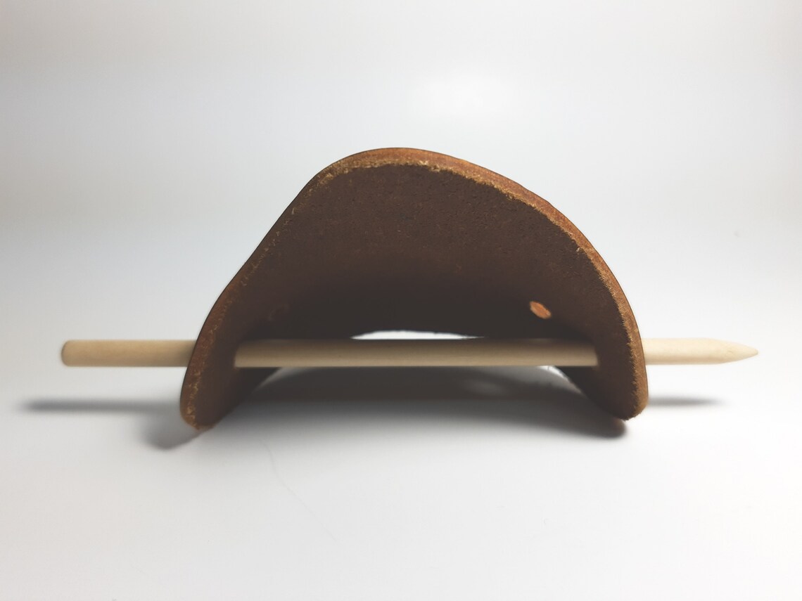 Brown Hair Barrette / Chinese Calligraphy / Handwritten Hanzi Etsy