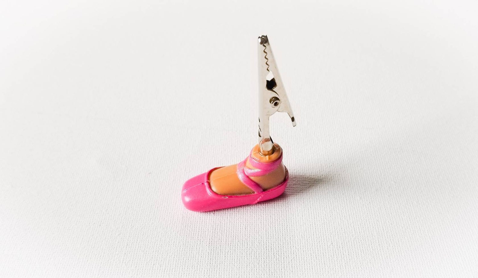 pink ballet shoes, roach clip, 420, stoner gift, blunt clip, mmj, roach clip, weird gifts, bracelet helper