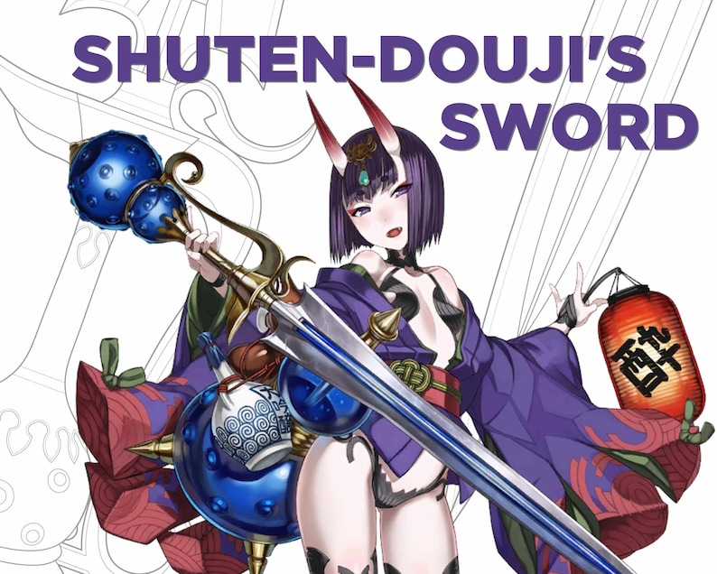 Fate Series Shuten-Douji#39;s New Orleans Mall quality assurance Assassin 3rd Asc. Patte Sword -