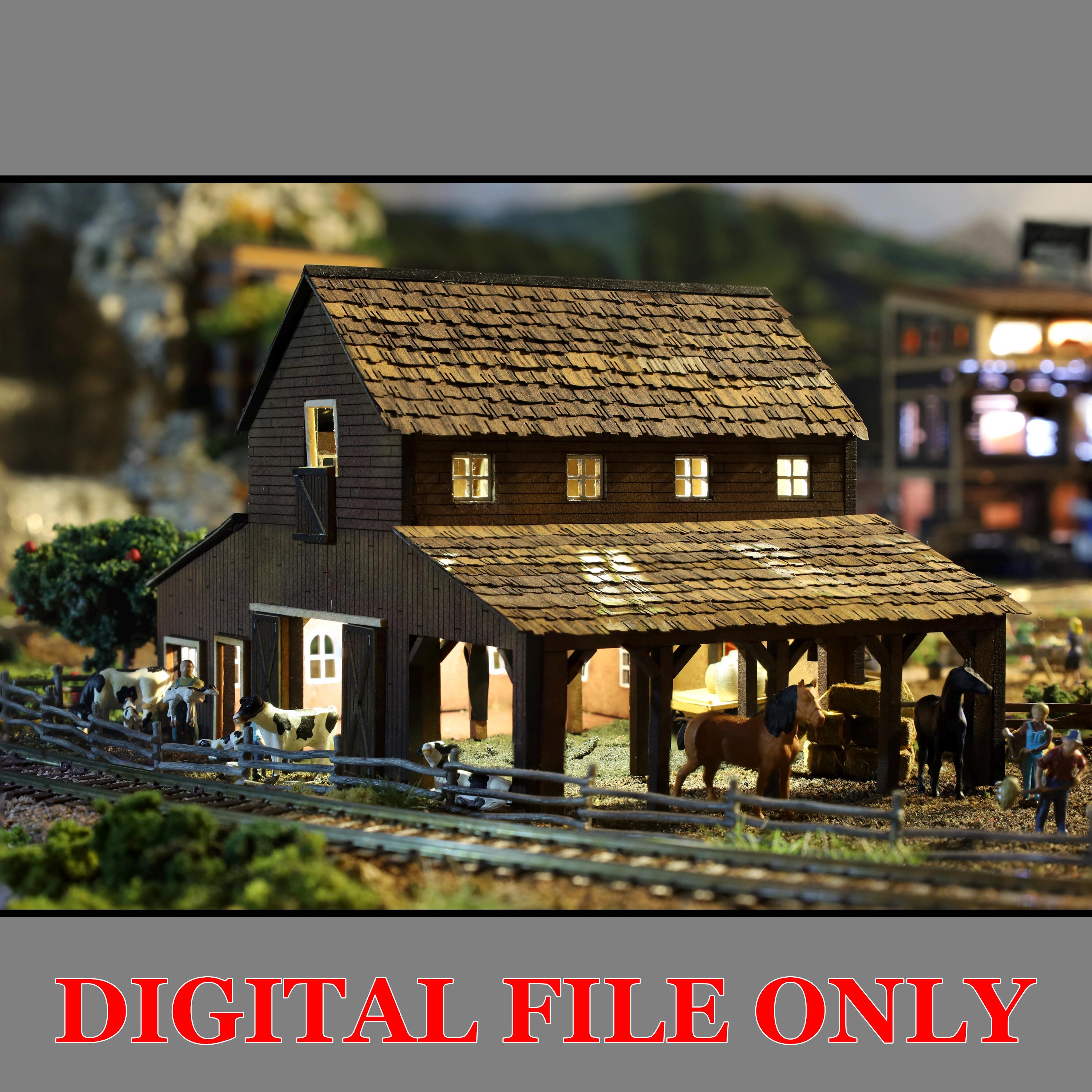 Barn 26M HO (1:87
