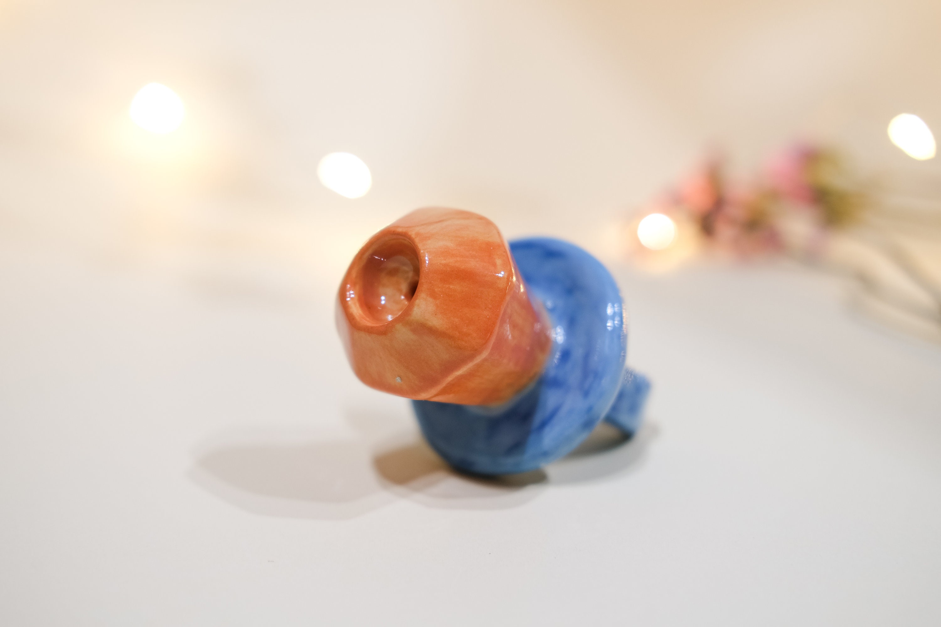 100 Ceramic Cutie Ring Pop Candy Smoking Pipe Handmade Etsy