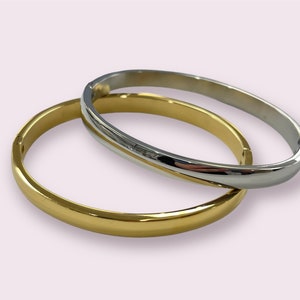 Plain stainless steel Bangle