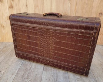 Alligator Suitcase - Etsy