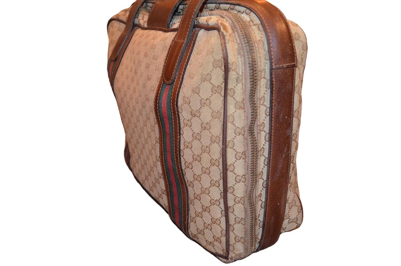 ヴィンテージ グッチ トラベルバッグ ラゲッジ - Etsy 日本