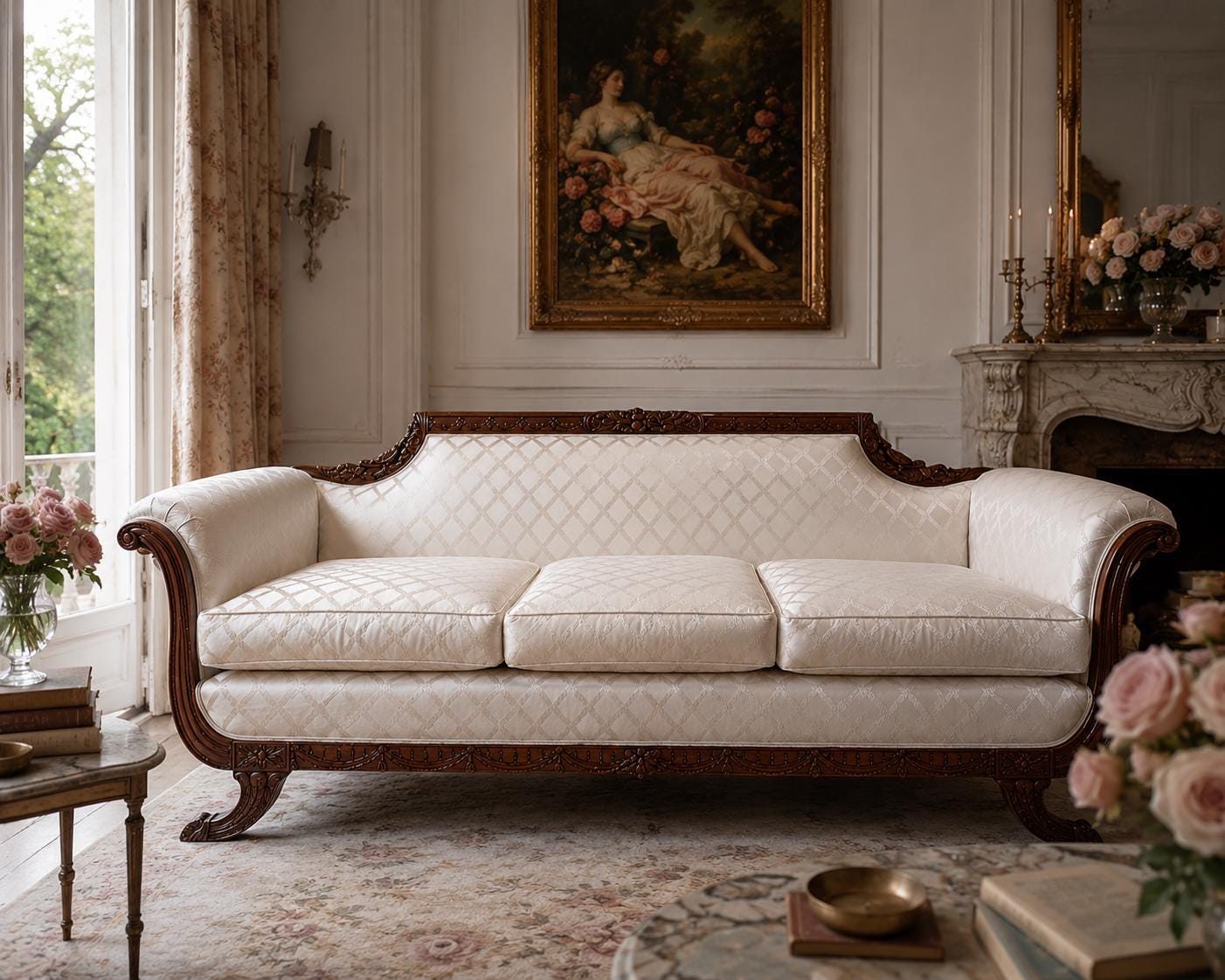 Carved sofa set antique - Etsy 日本