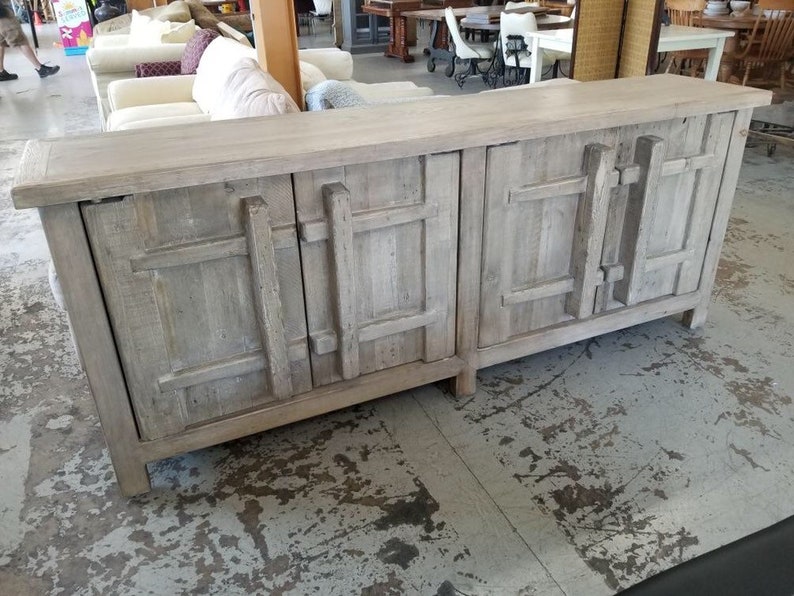 Restoration Hardware Serua 4 Door Sideboard Floor Model Etsy