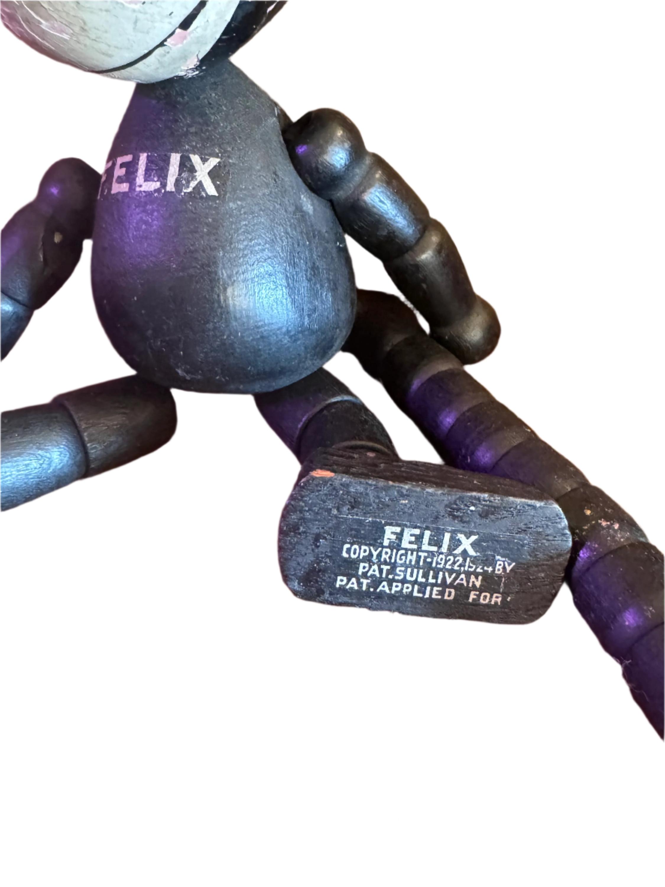 アンティークFelix the CATまとめ売り Antique Felix the Cat Wooden and Leather Toy - Etsy