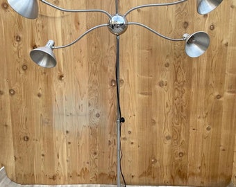 Mid Century Modern Adjustable Multi Arm Floor Lamp