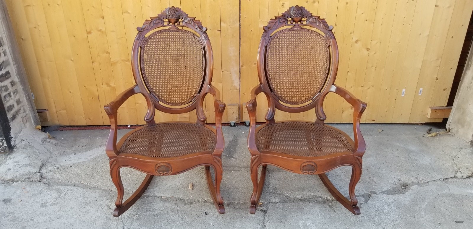 Set of Four Spanish 18th Century Louis XV Walnut Chairs with New Custom  Upholstery — Wolf Hall Antiques