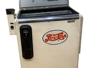 Buy Vintage Classic Pepsi Slide Cooler Vending Machine Online in