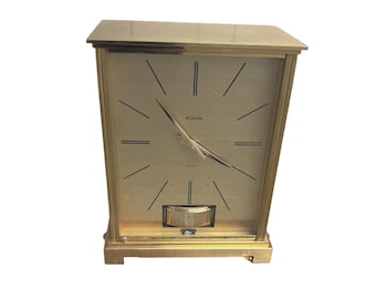 Vintage Jaeger LeCoultre Atmos Schreibtisch Uhr Botschaft VII