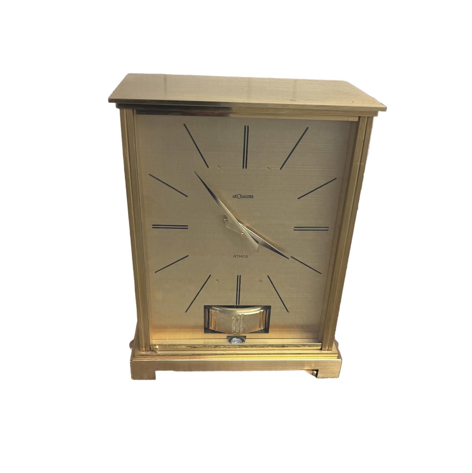 Vintage Jaeger Lecoultre Atmos Desk Clock Embassy VII - Etsy