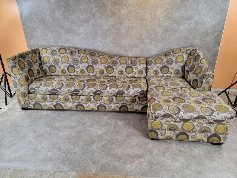 Sofá cama Queen seccional posmoderno de Carson's imagen 6