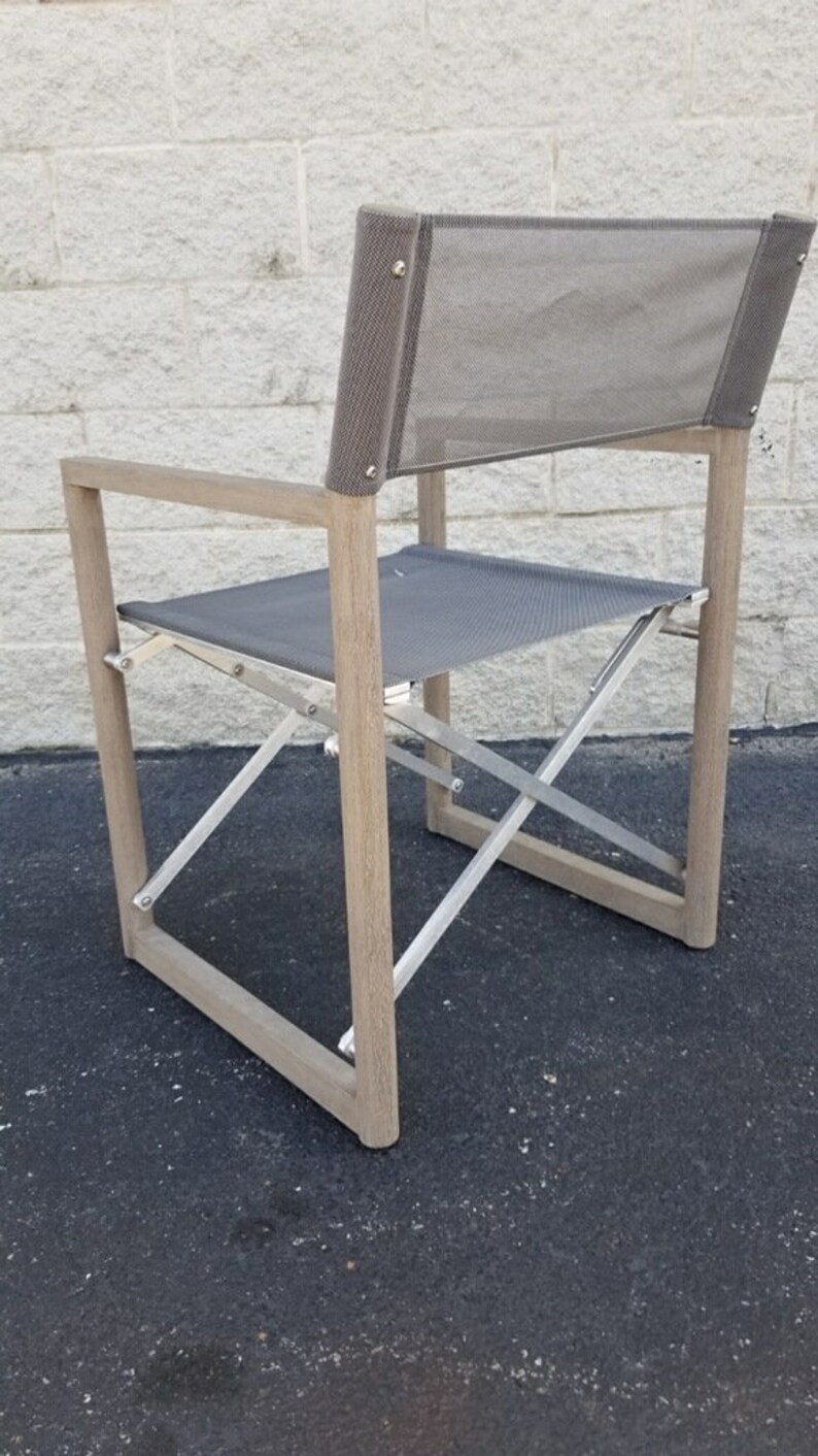 Restoration Hardware Director/'s Outdoor Teak Armchair