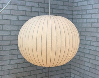 Mid Century Modern George Nelson Ball Pendant Bubble Lamp