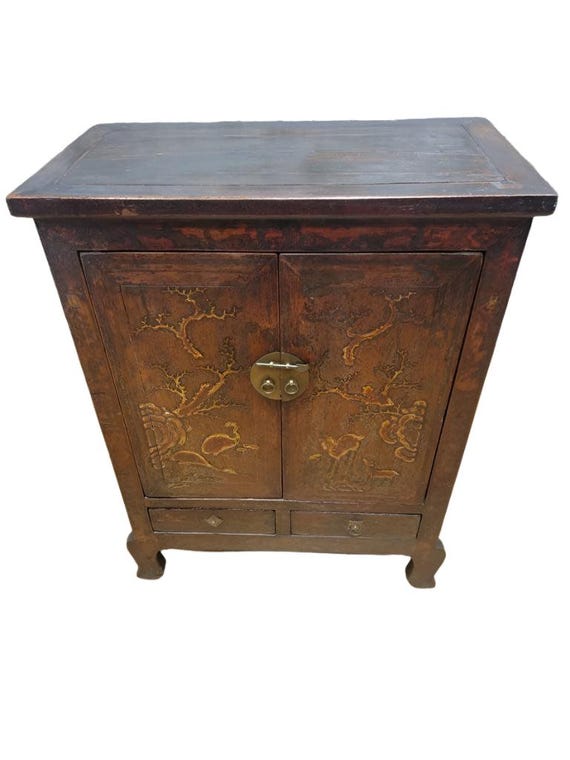 Antique Shanxi Province Elm Cabinet
