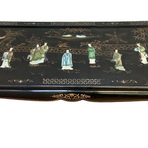 Mesa de centro MCM Chinoiserie con nácar