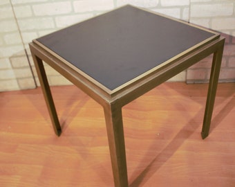 Vintage Mastercraft Square Side Accent Table