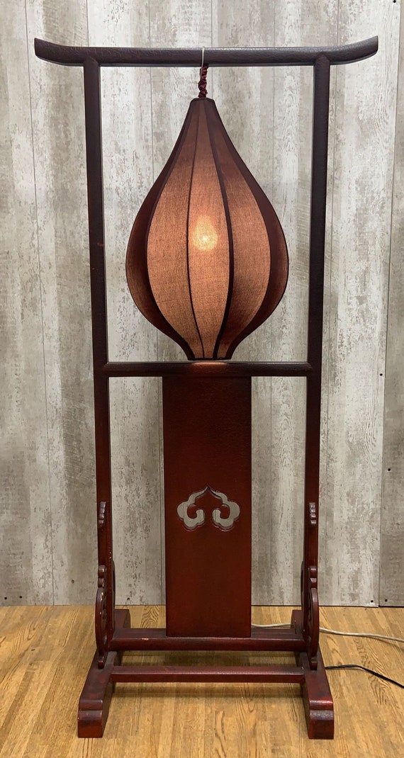 Vintage lantern on sale floor lamp