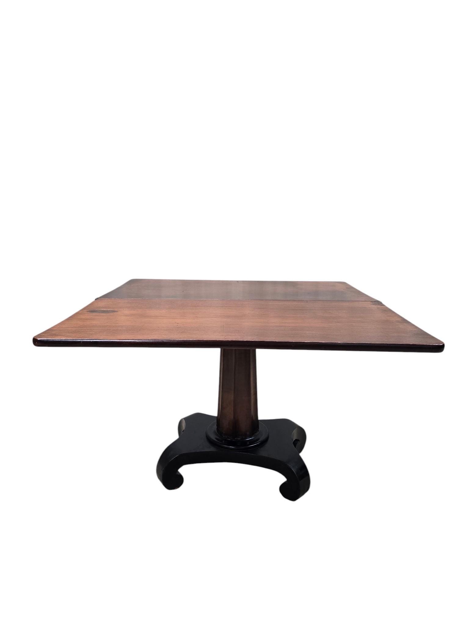 Flip Top Game Table Antique - Etsy Canada