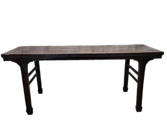 Antique Shanxi Province Elm Calligraphy Table