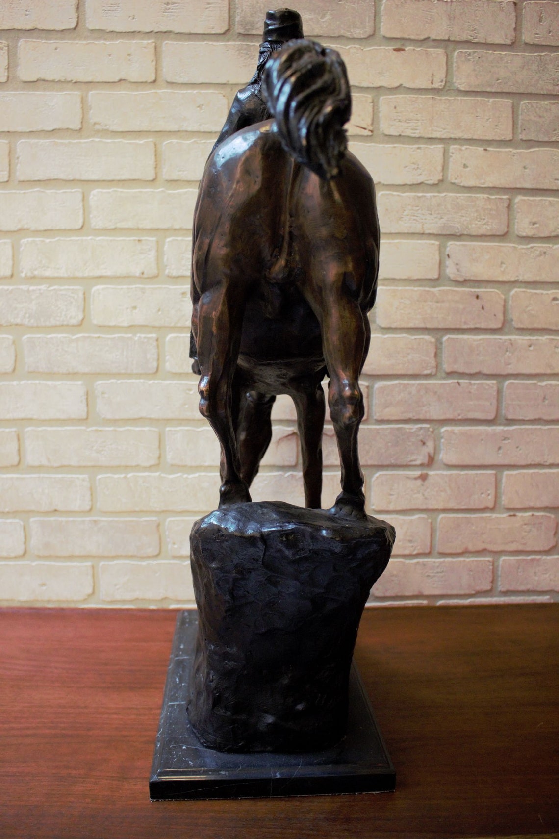 Frederic Remington Bronze Sculpture Mountain Man Etsy Sweden