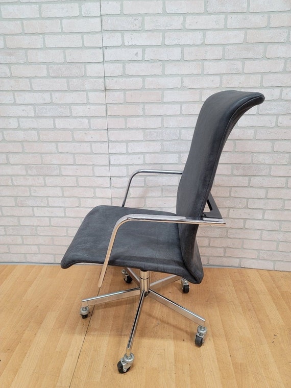 High back mid cheap century office chair