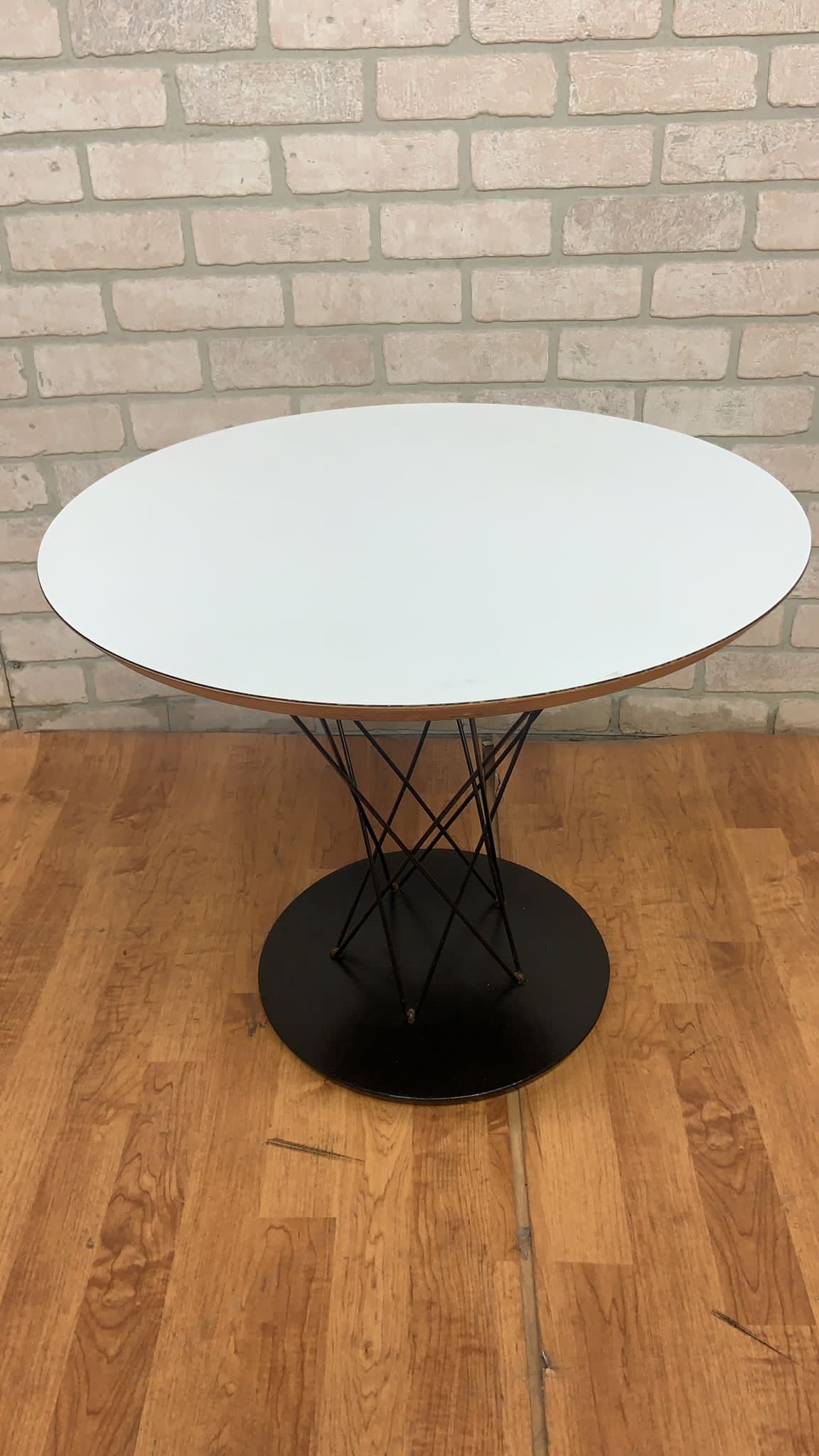 Mid Century Modern Isamu Noguchi White Cyclone Side Table Etsy UK