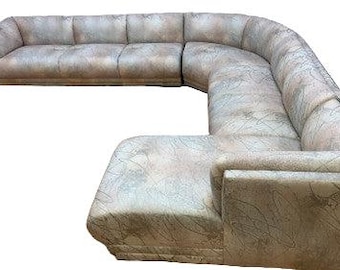 Vintage Postmodern L-förmiges Schnittsofa von Bernhardt für Reupholstery