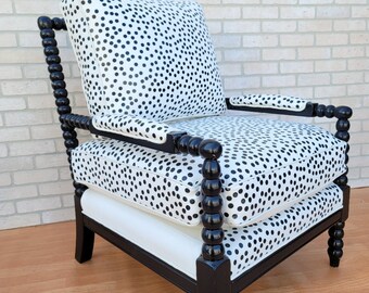 Miles Talbott Bankwood Spindle Shiloh Spool Lounge Chair Newly