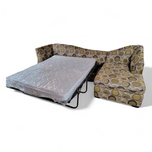 Sofá cama Queen seccional posmoderno de Carson's imagen 4