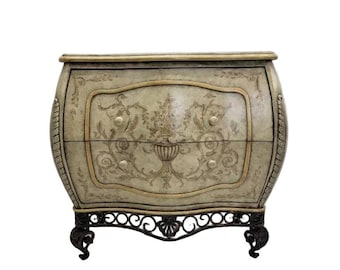 Vintage Italian Venetian Style Bombe Chest by Collezione Europa