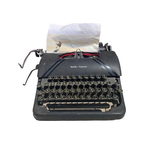 Smith corona sterling typewriter - Etsy 日本