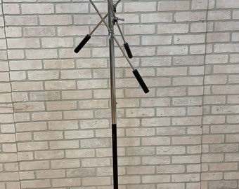 Mid Century Modern Robert Sonneman 3-Arm Triennale Orbiter Eyeball Adjustable Floor Lamp