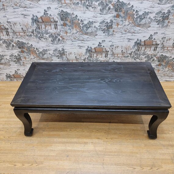 Antique black cheap coffee table