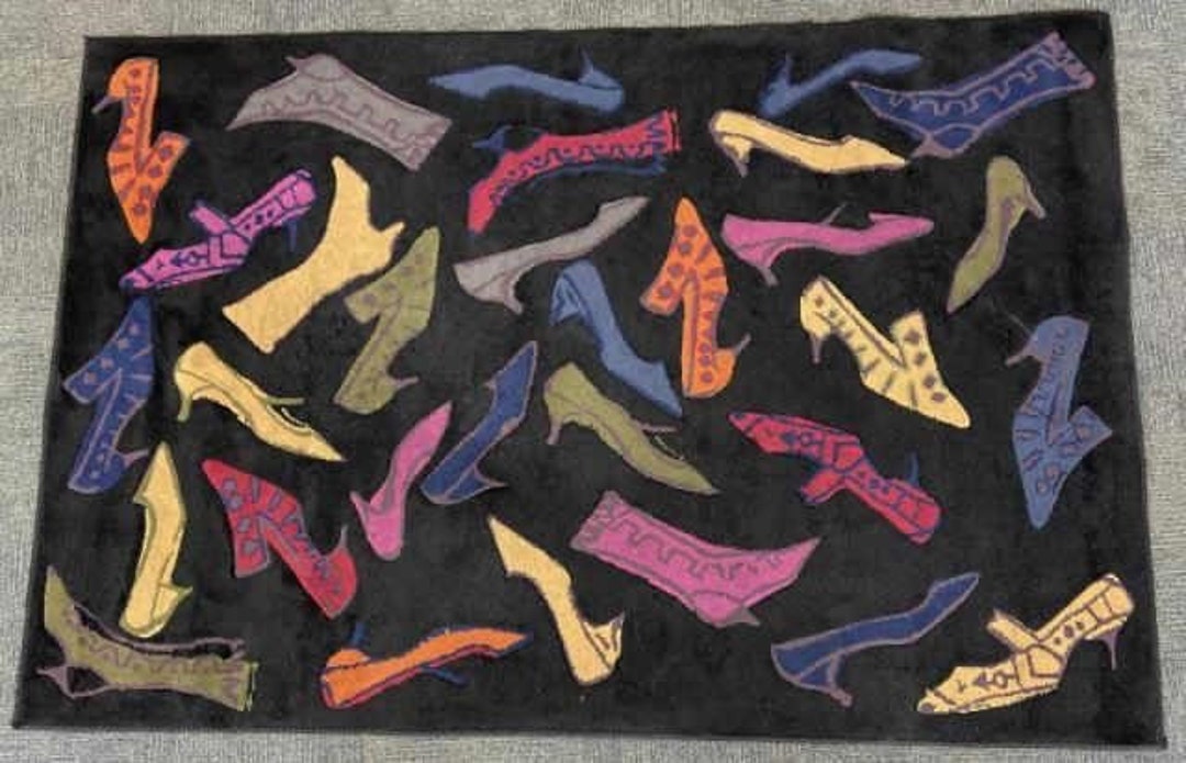 Limited Edition Andy Warhol Shoes Galore Rug by Sphinx - Etsy