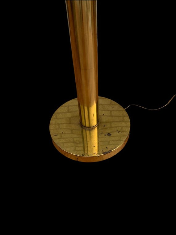 Mid Century Modern Gold 5 Light Orb Floor Lamp - Gem