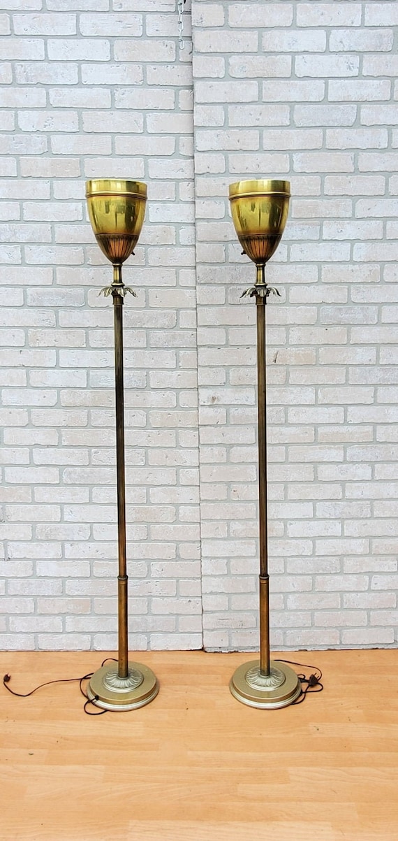 Brass torchiere deals