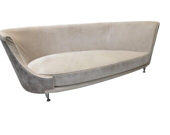 Vintage moderne italienische Moroso NewTone Drop Linke Sofa